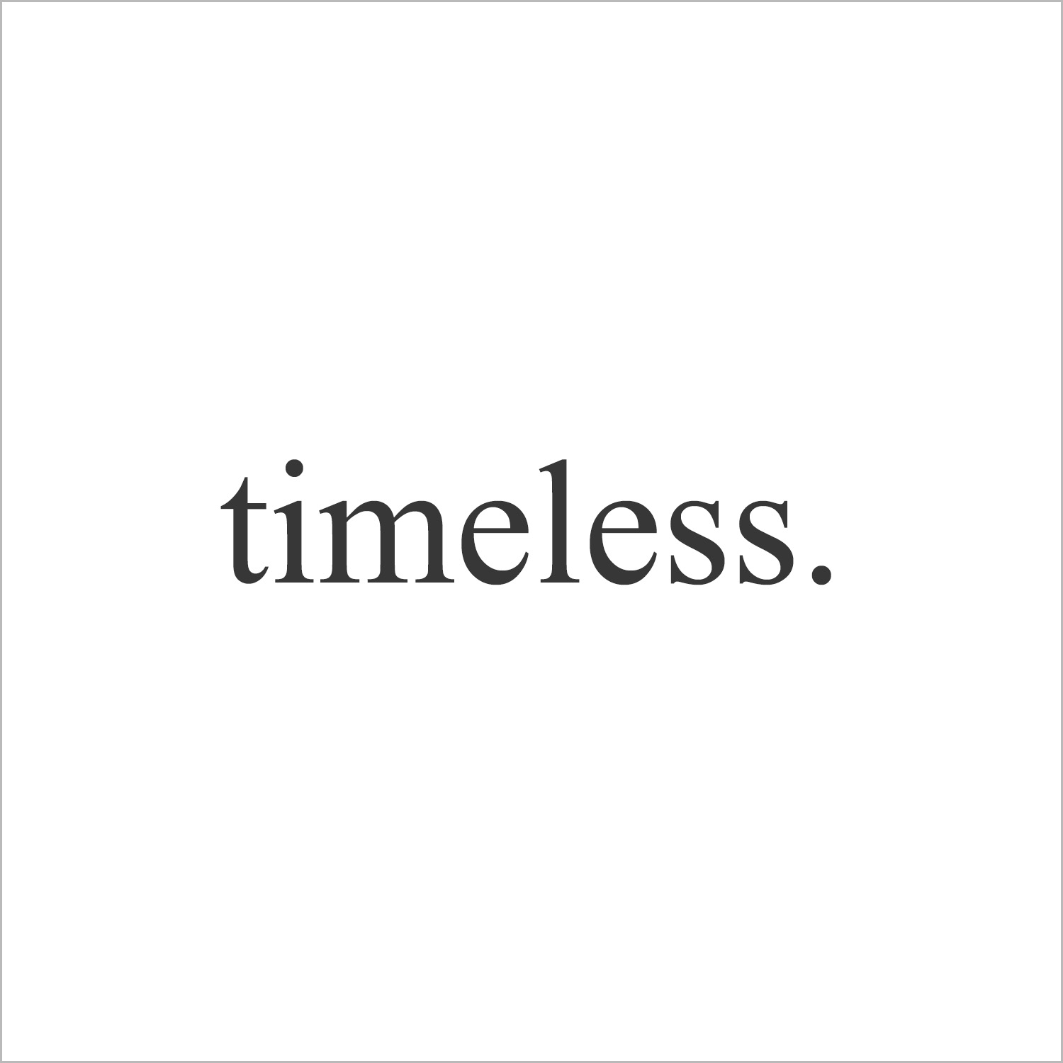 Timeless. - First Christian Church of Decatur