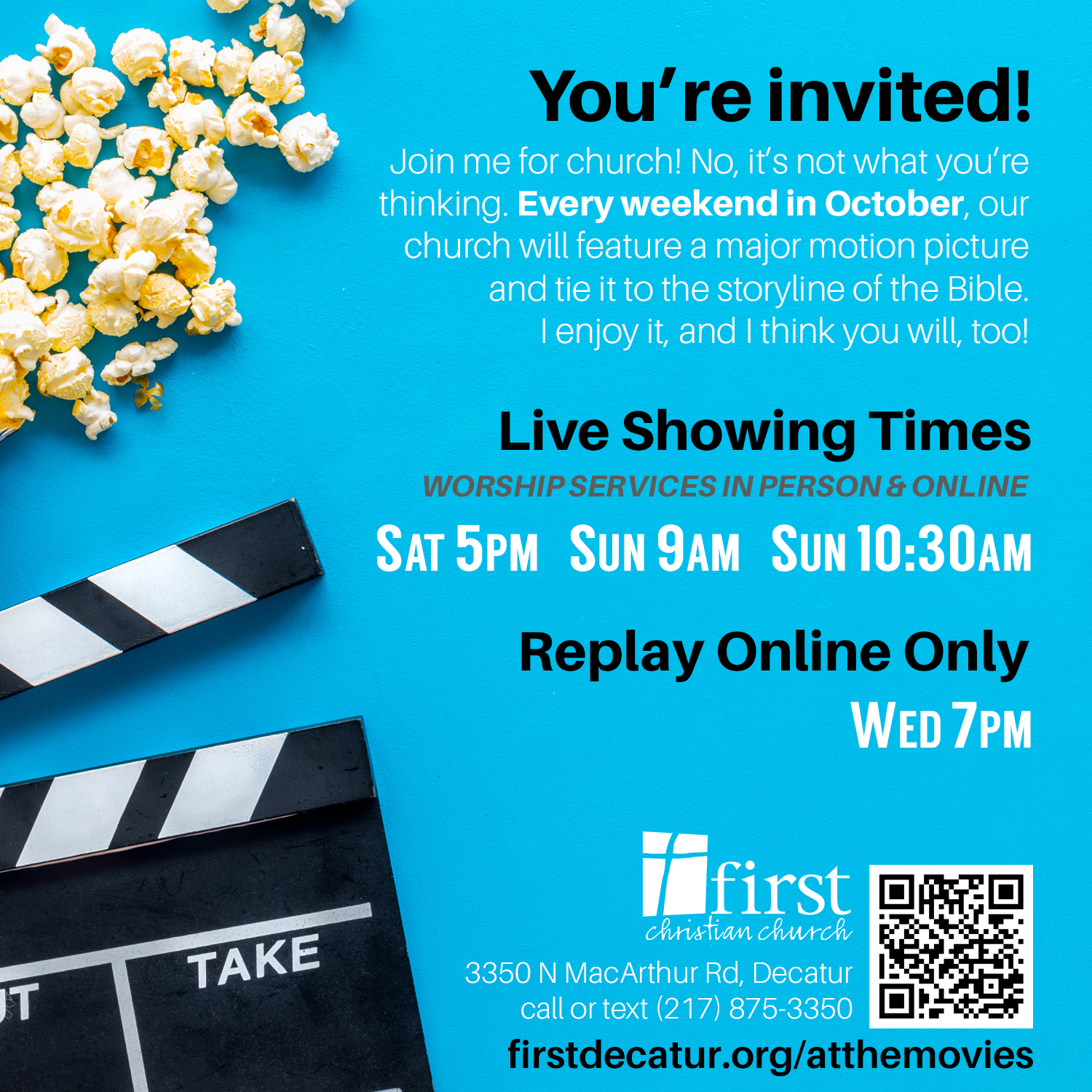 At the Movies - 2021 Digital Invite At the Movies - 2021 Digital Invite