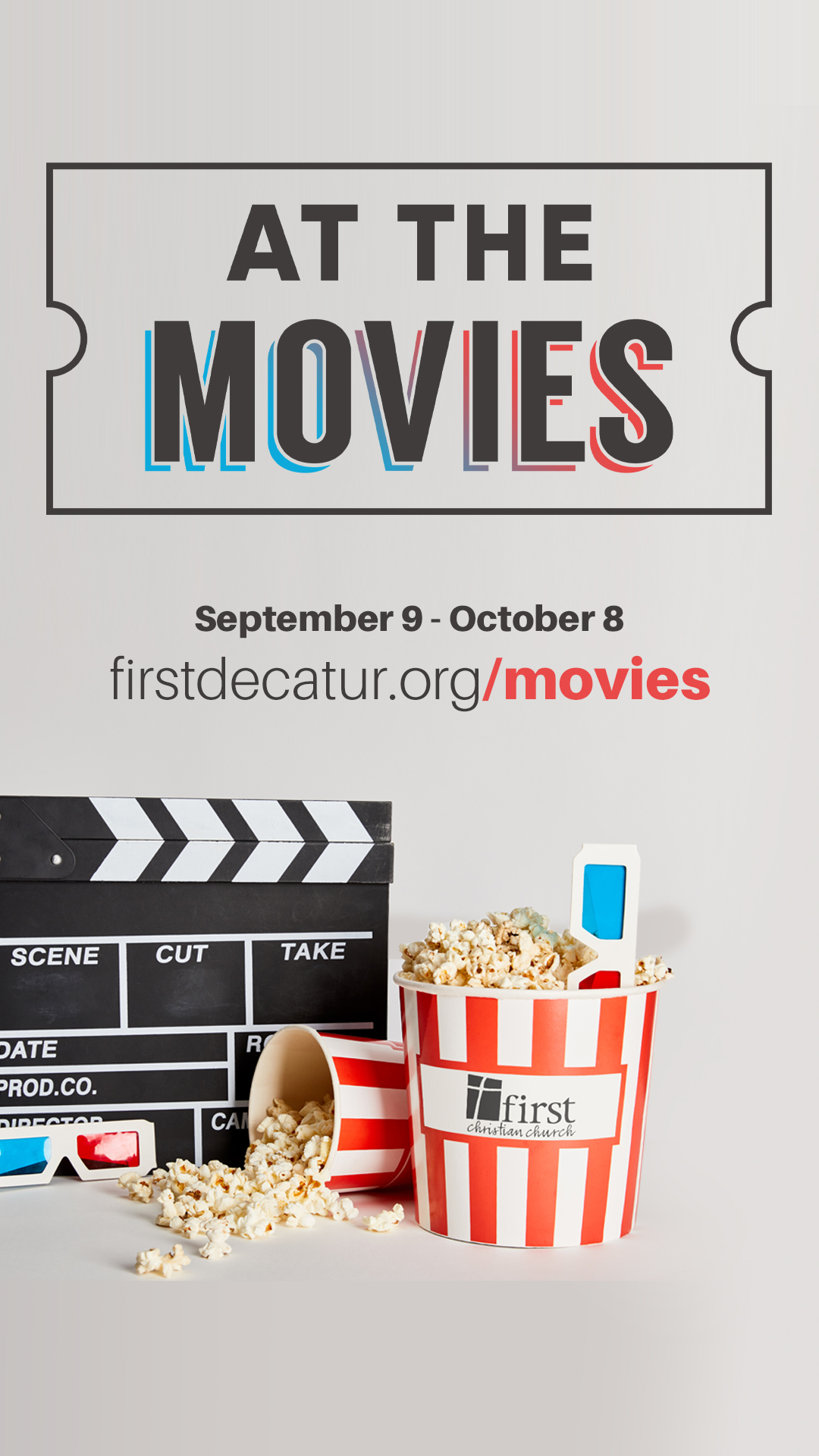 At the Movies - Digital Invite (IGTV)