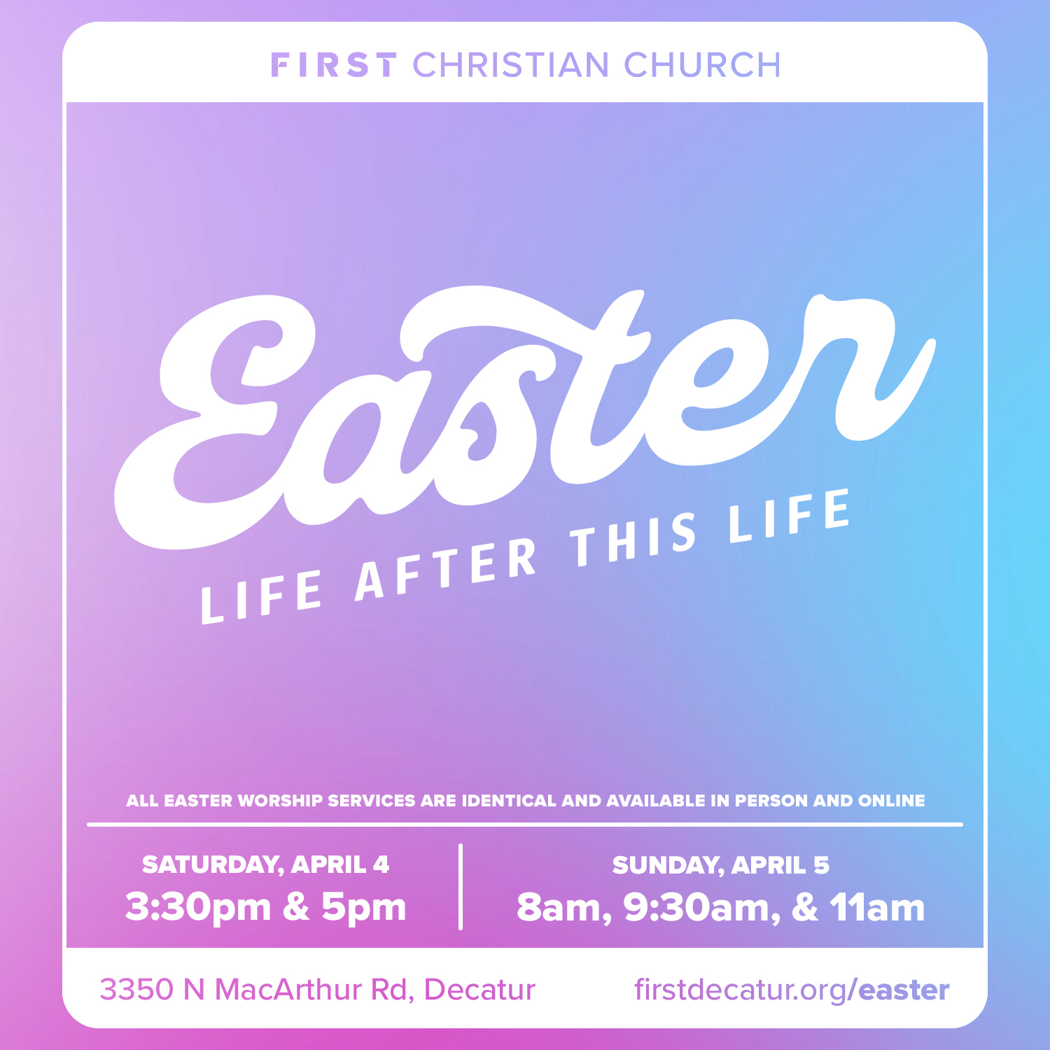 Easter 2026 - Social Media (1500x1500)