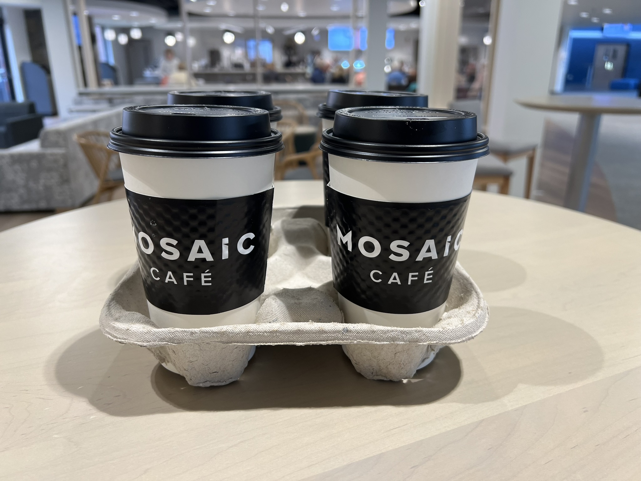 Mosaic Cafe cups